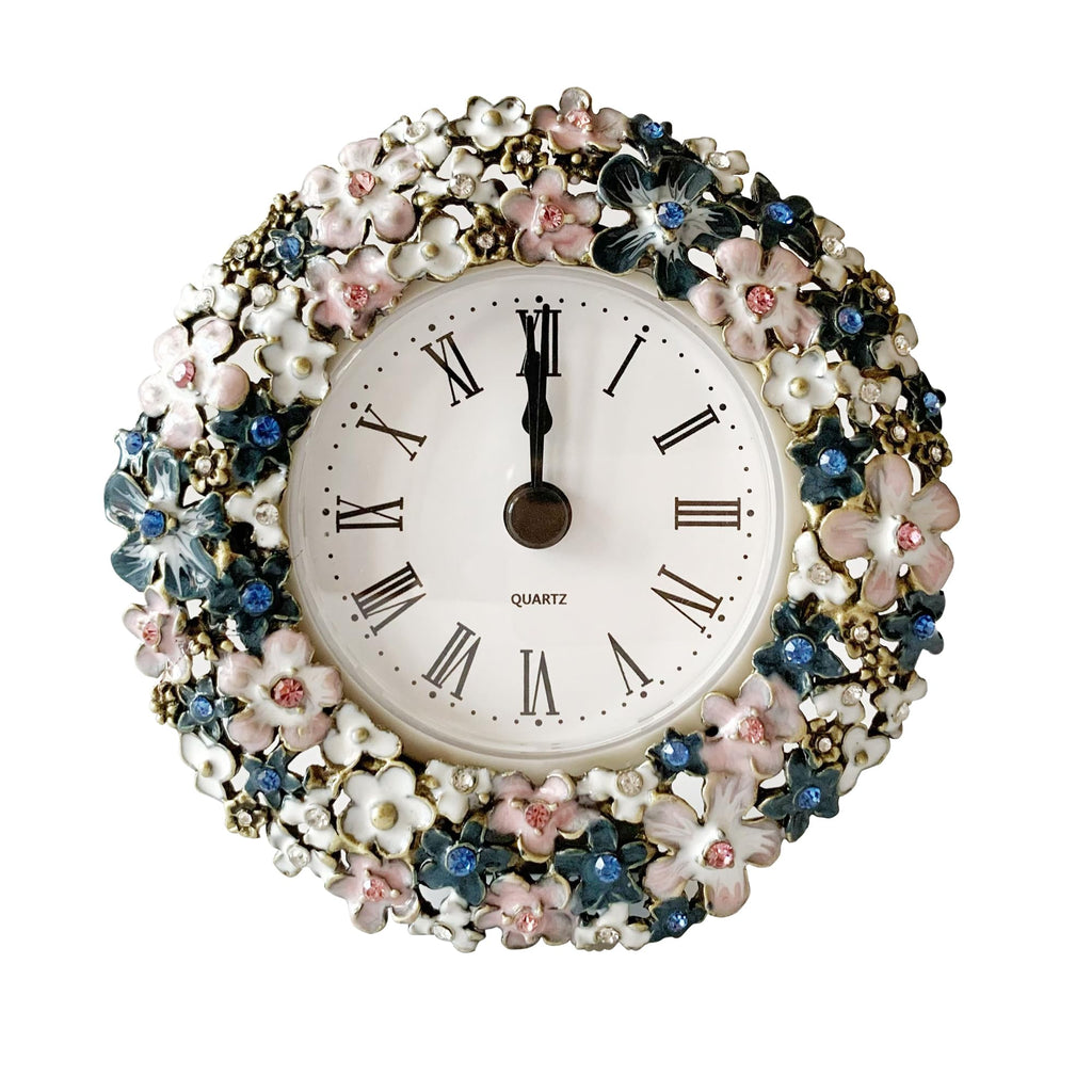Silent Vintage Mini Table Clock