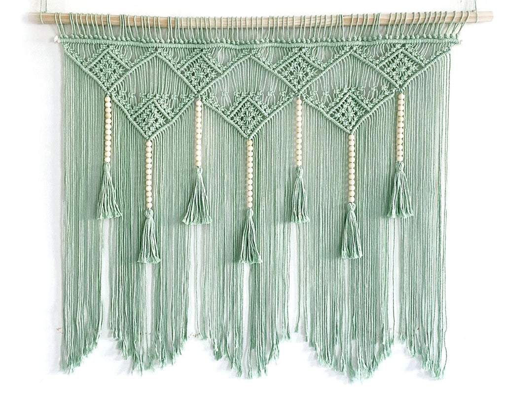 Boho Chic Large Macrame Wall Art 31"x39"